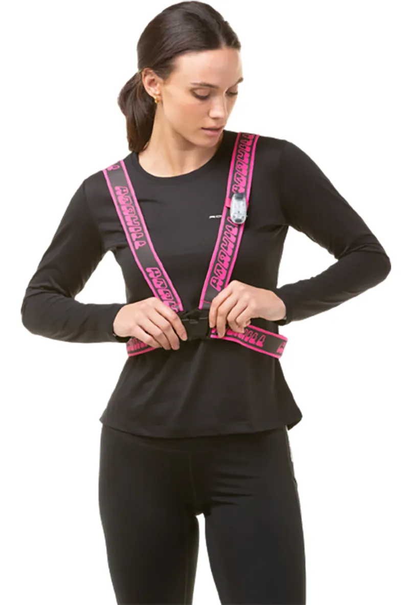 Ronhill Reflective Belt Fluo Pink-3